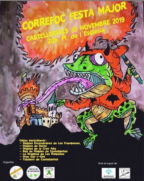 Correfoc a Castelldefels