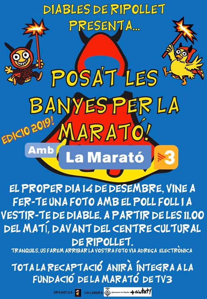 Cartell Marató Diables Ripollet