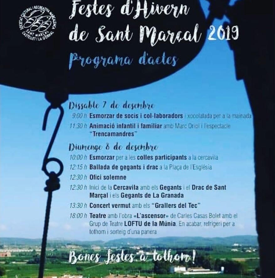Cartell festes de Sant Marçal